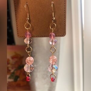 Pink Earrings
